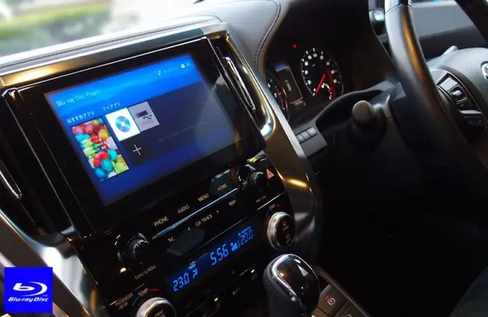 レクサスRX専用Blu-rayプレーヤー