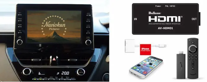 iPhoneもこんな感じにミラーリングが可能