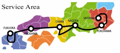 ナビ男くんの工場は全国で6拠点＾＾