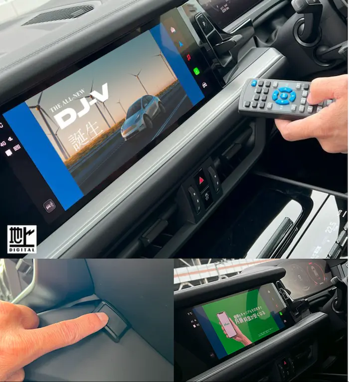 タッチパネルで簡単操作が可能