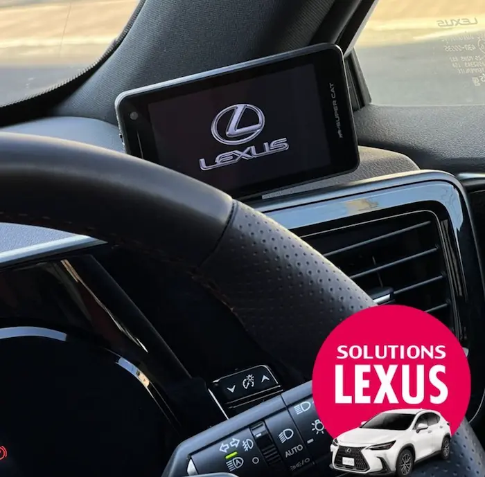 レクサスシリーズ専用レーダー探知機