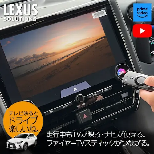 レクサスNX専用テレビキャンセラー